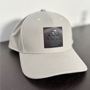 Adidas Light Gray Cap with Black Logo